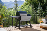 TRAEGER IRONWOOD 616 WOOD PELLET GRILL in outdoor setup